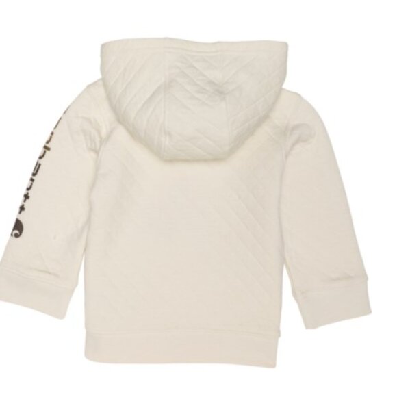 NEW CARHARTT Toddler Boys- girls  Quilted Jersey Half Zip Sweatshirt 725 1j8 - Picture 6 of 7